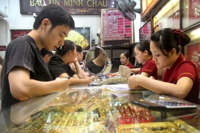 Giá vàng ngày 02/8/2014: Bất ngờ giá vàng tăng nhẹ cuối tuần